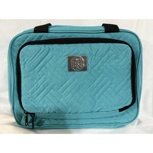 B&C Large Travel Hanging Organizer Bag Turquoise Cosmetic Multi-pocket Bag